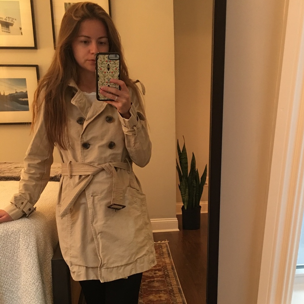 Madewell Wearmaster Trench Coat